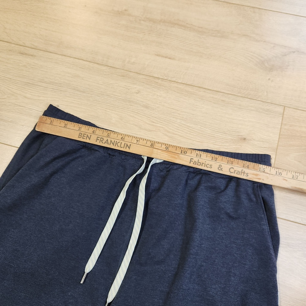 Vuori Performance Jogger Pants Womens Large Blue Jersey Elastic Waist VW303-L - Picture 5 of 9